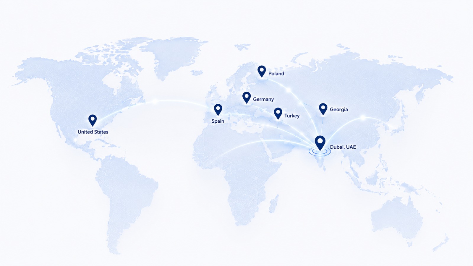 Delivering to 5 Continents