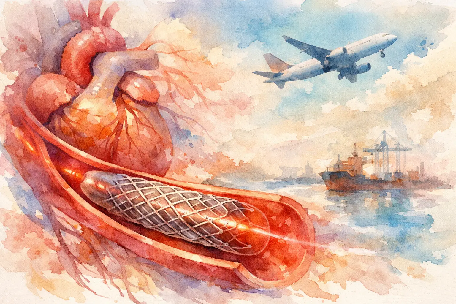 Coronary Stent Export Case Study