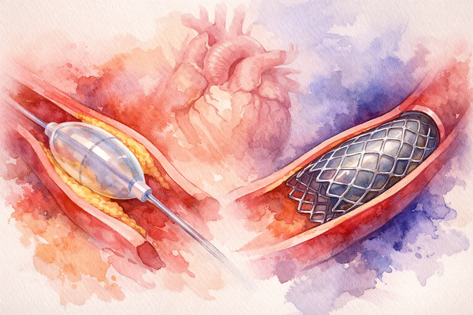 Coronary Balloons vs Coronary Stents