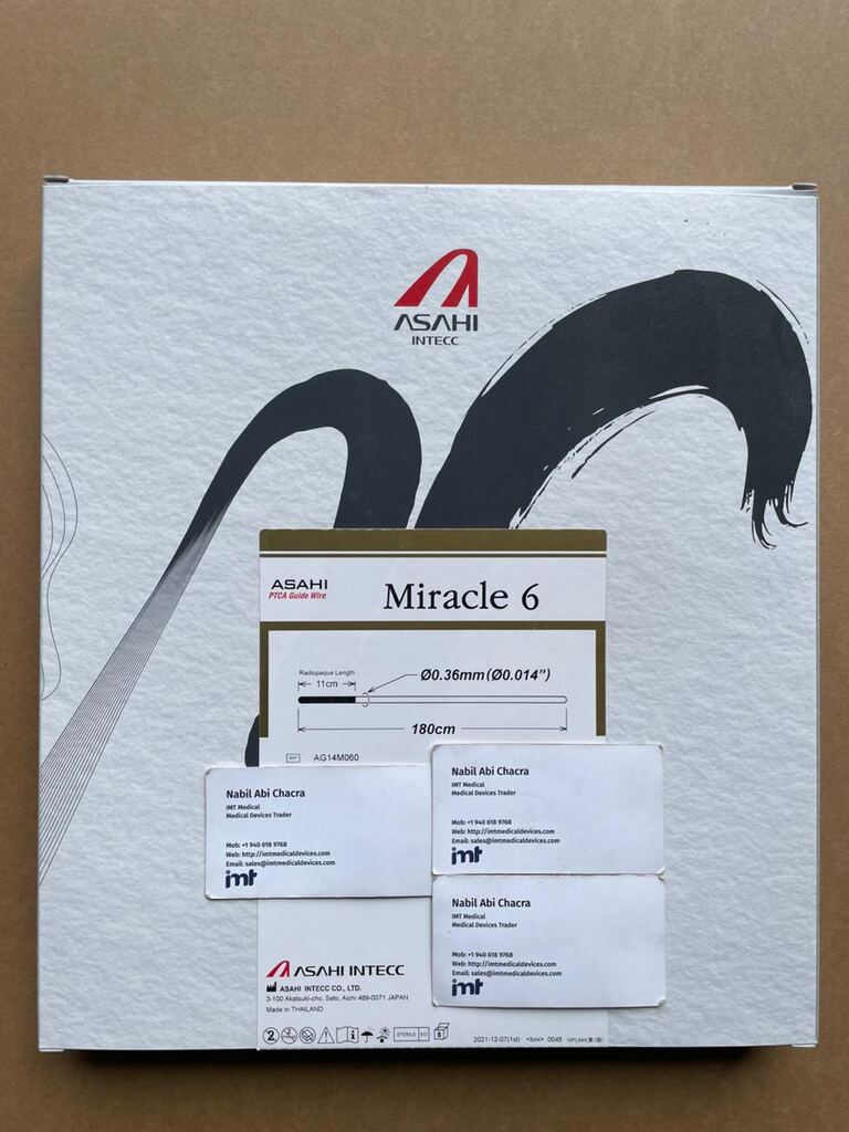 Asahi Miracle 6 Coronary CTO Guidewire