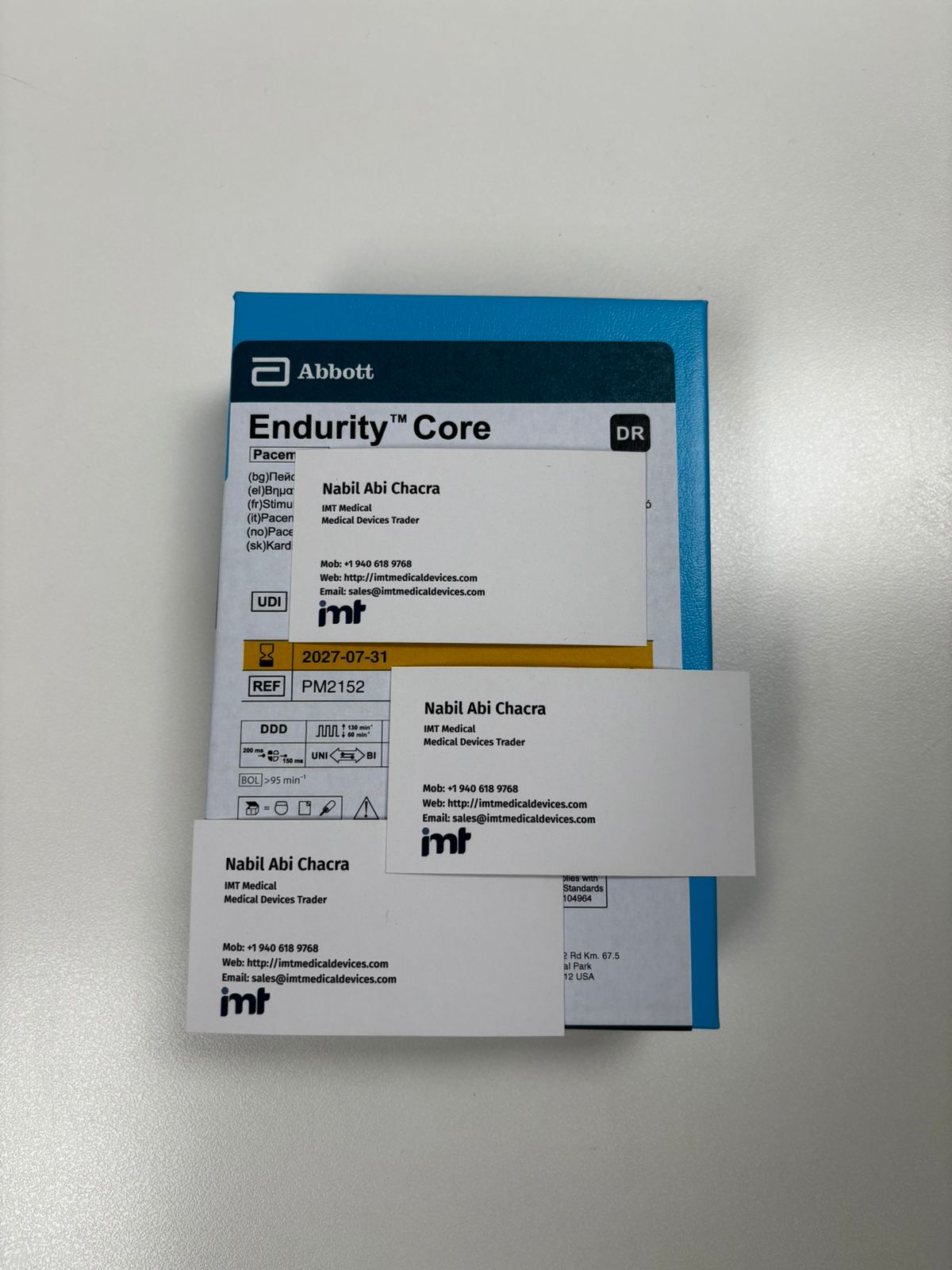 Abbott Endurity Core PM2152 Dual Chamber Pacemaker