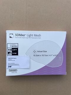 Bard 0117311 3DMax Light Mesh Large Left 4.1 x 6.2