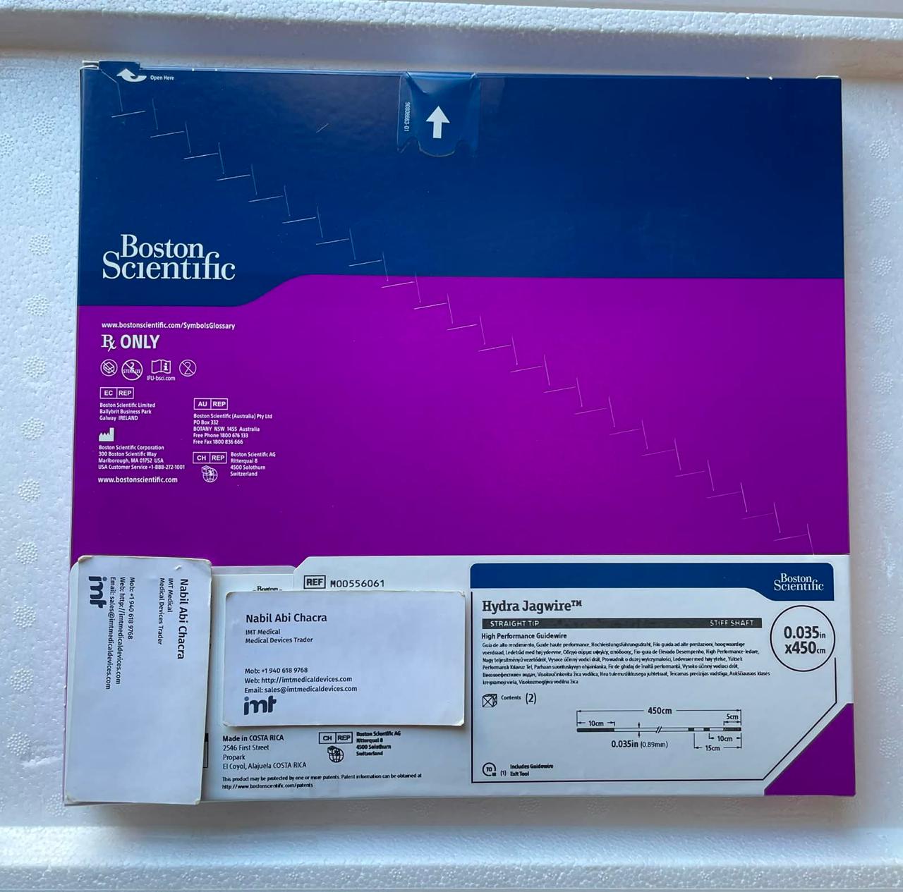 Boston Scientific Hydra Jagwire High Performance Guidewire