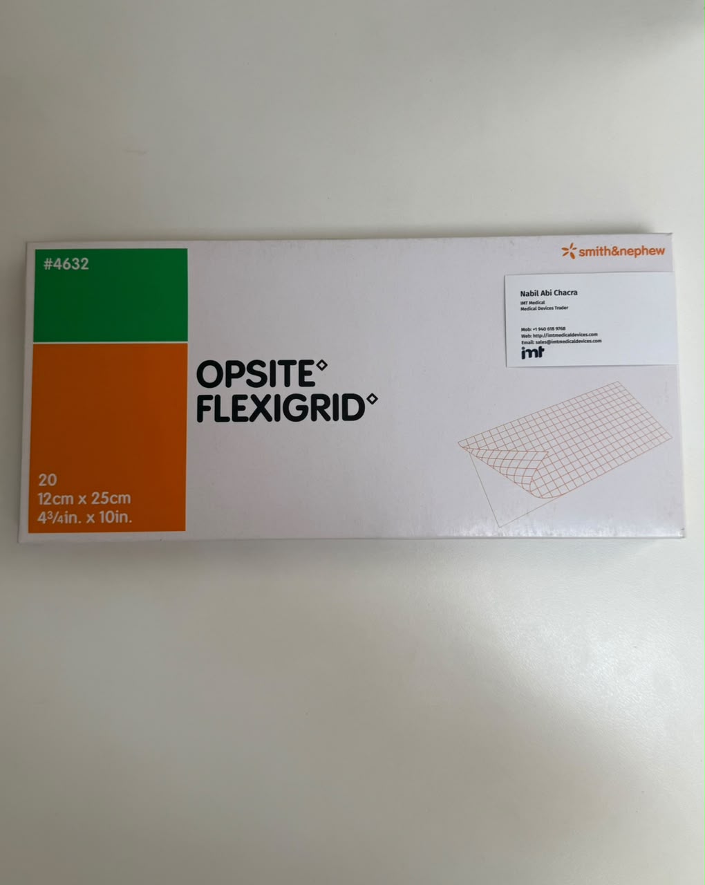 Smith Nephew OPSITE FLEXIGRID Waterproof Film Dressing
