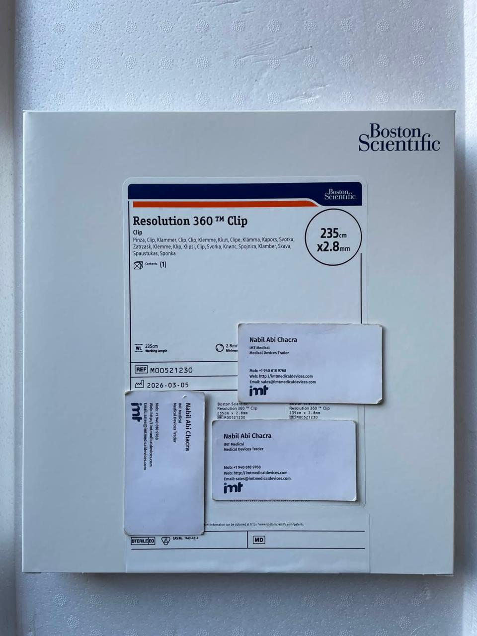 Boston Scientific Resolution 360 Clip