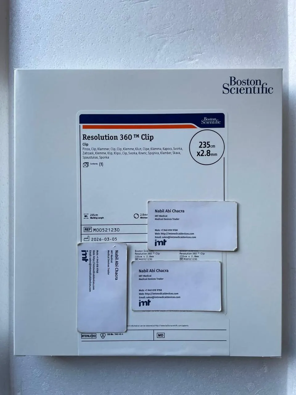 Boston Scientific Resolution 360 Clip