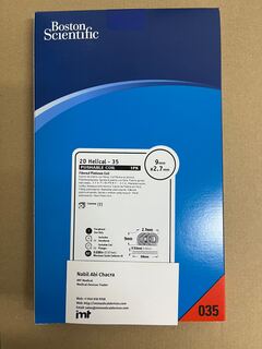 Boston Scientific 2D Helical Pushable Coil