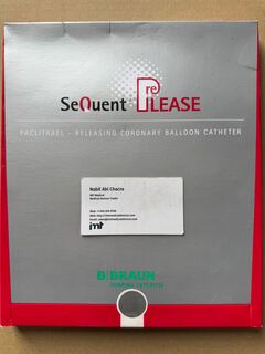 Bbraun SeQuent Neo Drug Coated Coronary ballon