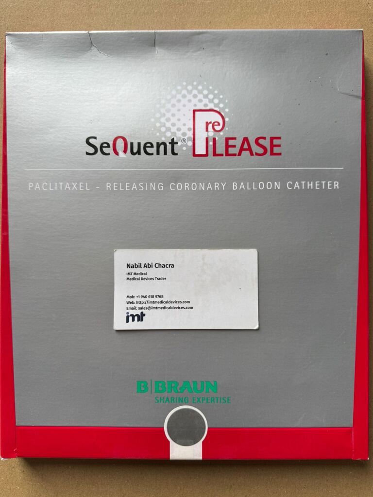 Bbraun SeQuent Neo Drug Coated Coronary ballon