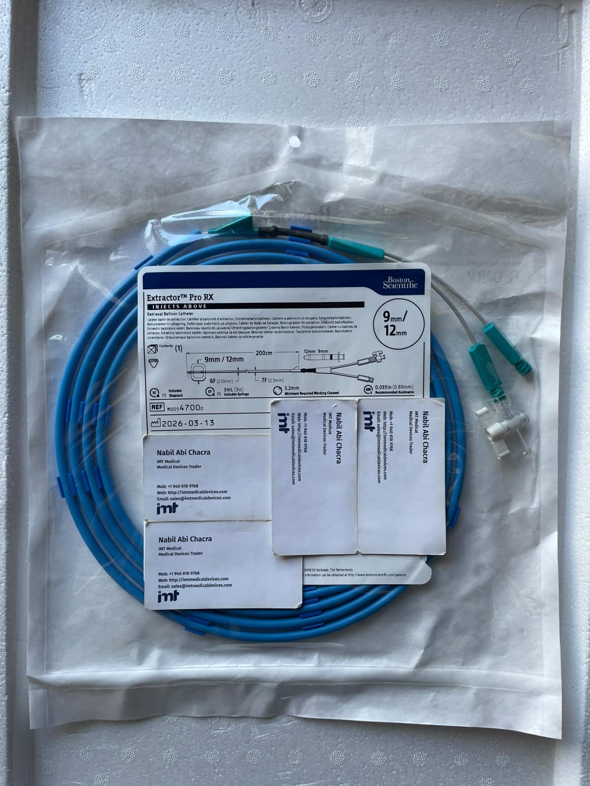 Boston Scientific Extractor Pro RX Retrieval Balloon Catheter