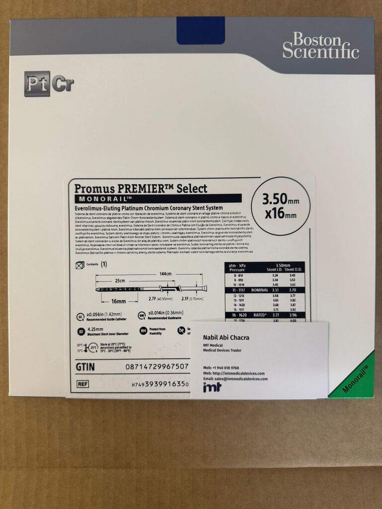 Promus Premier Select Coronary stent