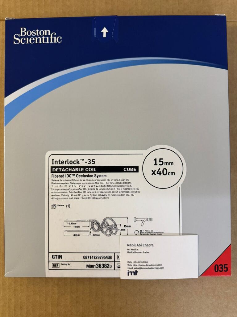 Boston Scientific Interlock Embolisation Coil