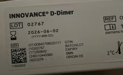 Innovance D-dimer OPBP075