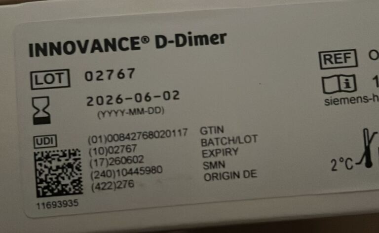 Innovance D-dimer OPBP075