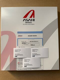 Asahi SION AHW14R001S Coronary Guidewire 0.014 Straight 180cm