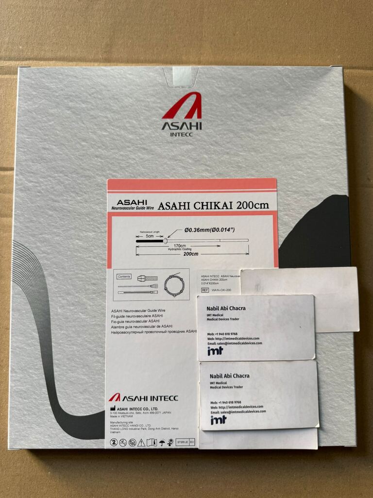 Asahi Neurovascular Guidewire Chikai 0.014 - 200cm WAIN-CKI-200
