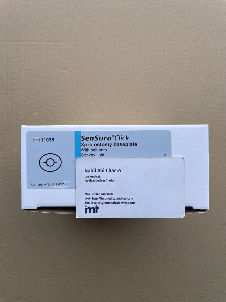 Coloplast 11035 SenSura Click Xpro Light Convex Baseplate 60mm