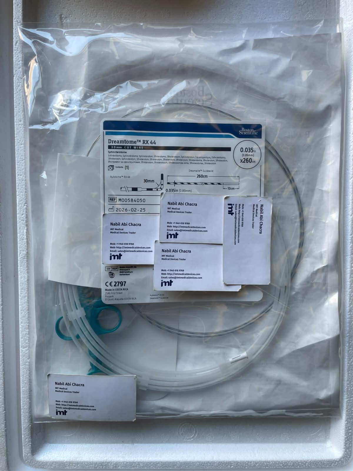 Boston Scientific Dreamtome RX Cannulating Sphincterotome