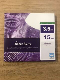XIENCE Sierra Everolimus Eluting Stent Abbott Coronary Drug-Eluting Stent System